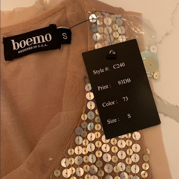 Anthropologie Boemo Sequin Dress-S - Picture 6 of 6